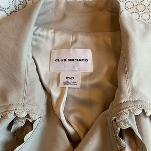 Club Monaco trench coat